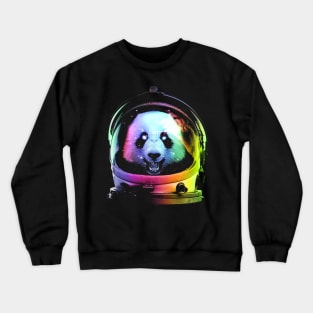 Astronaut Panda Crewneck Sweatshirt